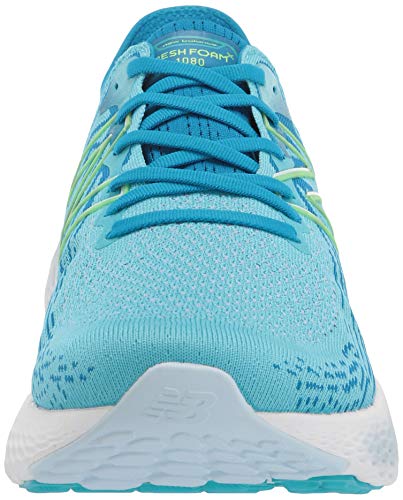 New Balance W1080S11_36,5, Zapatos para Correr Mujer, Virtual Sky Bleached Lime GLO, 36.5 EU