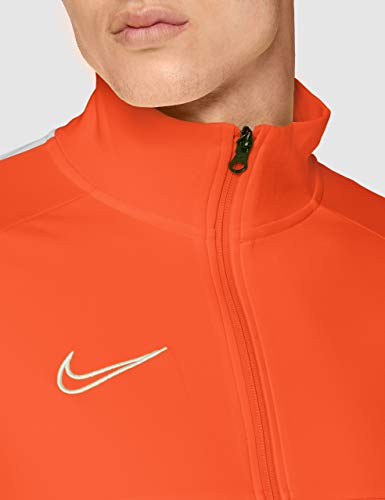 NIKE Academy 19 Essential Track Jacket Camisa De Entrenamiento, Hombre, Bright Crimson/White/White, S