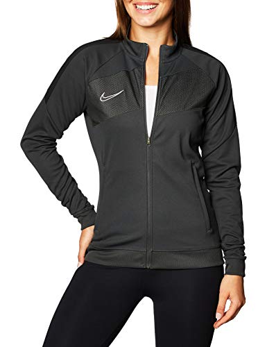 NIKE Academy Pro Sudadera con Cremallera, Mujer, Antracita/Negro/Blanco, M