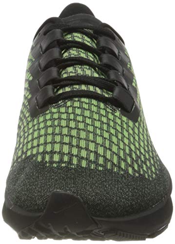 Nike Air Zoom Pegasus 37, Zapatillas para Correr Hombre, Negro Black Reflect Silver Ghost Green, 47.5 EU