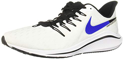 Nike Air Zoom Vomero 14, Zapatillas de Trail Running Hombre, Blanco (White/Racer Blue/Platinum Tint/Black 101), 40 EU