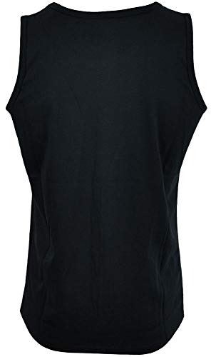 Nike Camiseta de tirantes para hombre, de entrenamiento, gimnasio negro negro Small