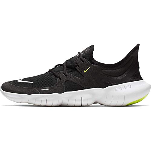 Nike Free RN 5.0, Zapatillas de Atletismo Mujer, Multicolor (Black/White/Anthracite/Volt 000), 37.5 EU