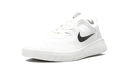 Nike Mens Sb Nyjah Free 2.0 Summit Blanco/Blac Bv2078 100 - Talla, Summit White/Summit White/Blac, 42 EU