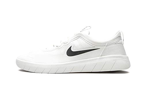 Nike Mens Sb Nyjah Free 2.0 Summit Blanco/Blac Bv2078 100 - Talla, Summit White/Summit White/Blac, 42 EU