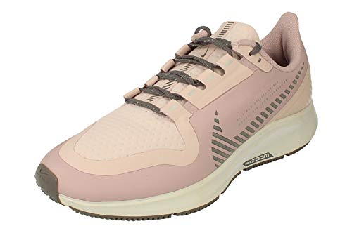 Nike Mujeres Air Zoom Pegasus 36 Shield Running Trainers AQ8006 Sneakers Zapatos (UK 5.5 US 8 EU 39, Plum Chalk Barely Rose 500)