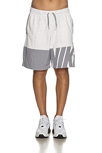 Nike Pantalón corto de hombre City Edition gris cód. CZ9952-051 Blanco/gris/negro. XS