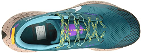 Nike Pegasus Trail 3, Zapatillas para Correr Hombre, Mystic Teal/Dk Smoke Grey, 40.5 EU