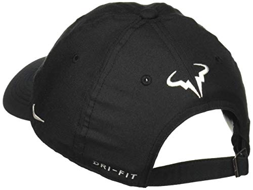 NIKE Rafa Nadal U Nk Arobill H86 Gorra, Hombre, Negro (Black/White), Talla Única