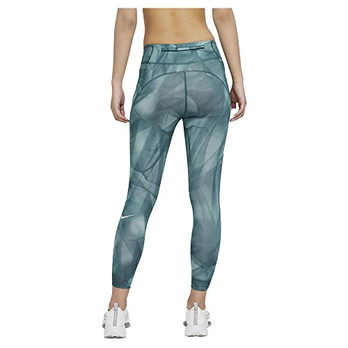 NIKE Run Division Epic Faster Tights Dark Teal Green/Reflective SIL L