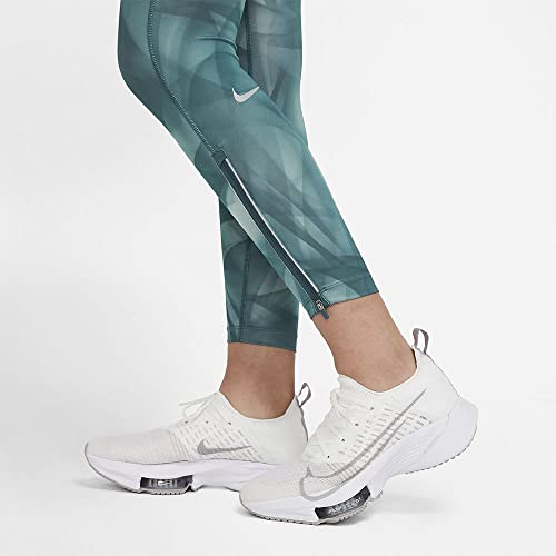 NIKE Run Division Epic Faster Tights Dark Teal Green/Reflective SIL L