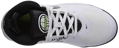 Nike Team Hustle D 9 (GS), Zapatillas de Correr, White/Black-Volt, 37.5 EU