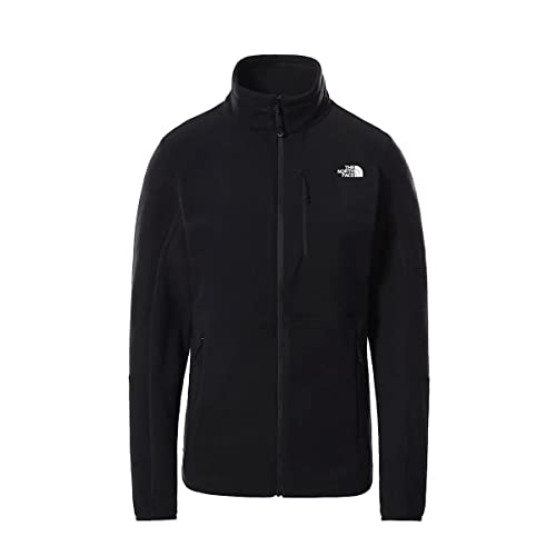 North Face Diablo - Forro polar (talla pequeña), color negro