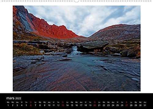 Norvège L'automne aux Lofoten (Premium, hochwertiger DIN A2 Wandkalender 2022, Kunstdruck in Hochglanz): Photographies de paysages des îles Lofoten, en Norvège. (Calendrier mensuel, 14 Pages )