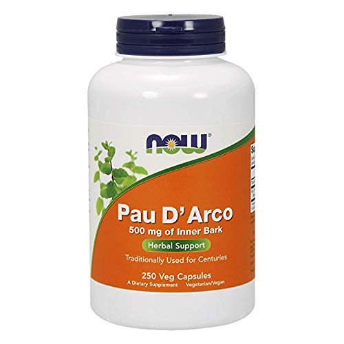 NOW Foods Pau D'Arco, 500 Mg 250 Unidades 200 g