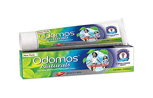 Odomos Naturals - Crema repelente de mosquitos no pegajosa - Aloevera + citronela - 100 g