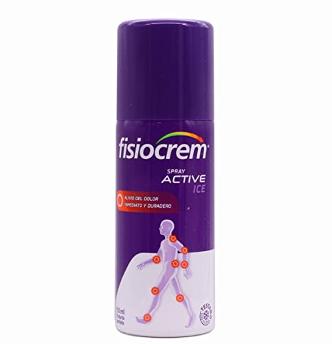 PACK FISIOCREM SPRAY ACTIVE 150 ml + BOLSA FRIO GRATIS | Efecto frío | Alivia el dolor | Tratamiento Articular y Muscular