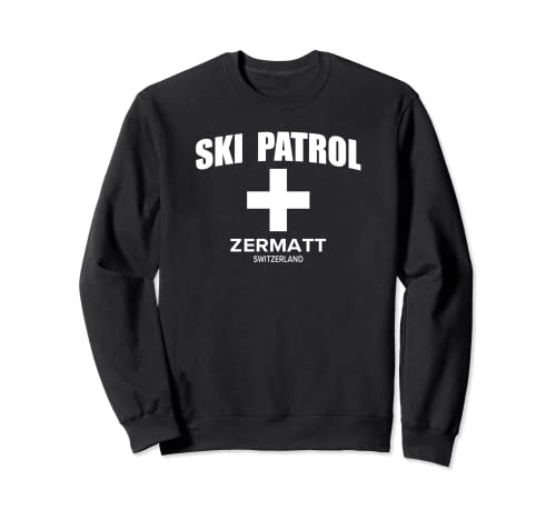 Patrulla de esquí oficial de Zermatt Suiza Sudadera