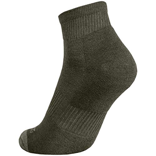 PENTAGON Hombre Low Cut Calcetines Oliva tamaño 42-44