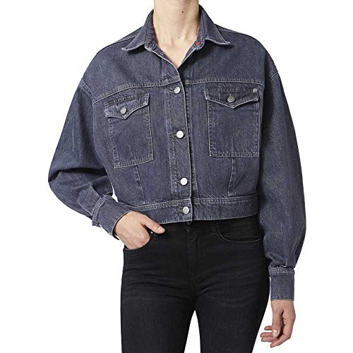 Pepe Jeans Sue Chaqueta Vaquera, Negro (Archive Black Used 000), X-Large para Mujer