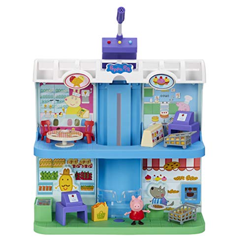 Peppa Pig - Playset Centro Comercial con figura (Bandai CO07177)