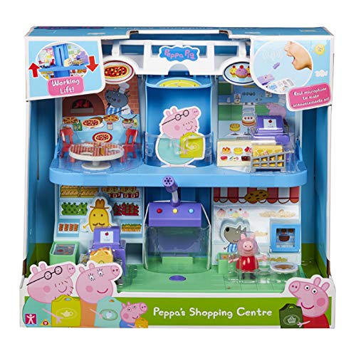 Peppa Pig - Playset Centro Comercial con figura (Bandai CO07177)