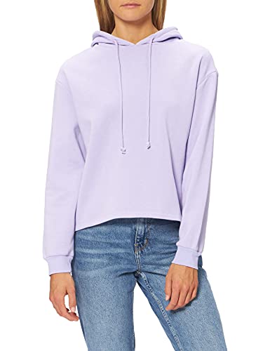 PIECES Pcchilli LS Noos BC-Sudadera con Capucha, Lavanda, XS para Mujer