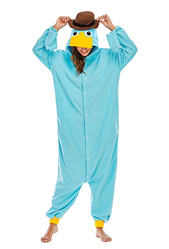 Pijamas Animales Mujer Disfraces de Cosplay para Adultos Pijama Enteros, M