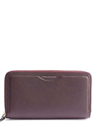 PIQUADRO GEA Zip Around Women's Wallet RFID Bordeaux 2