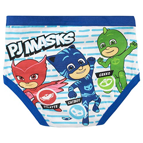 PJ Masks Ropa Interior para niños Aventuras en Pijamas - Paquete de 5-4 a 5 Años