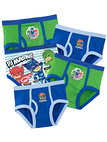 PJ Masks Ropa Interior para niños Aventuras en Pijamas - Paquete de 5-4 a 5 Años