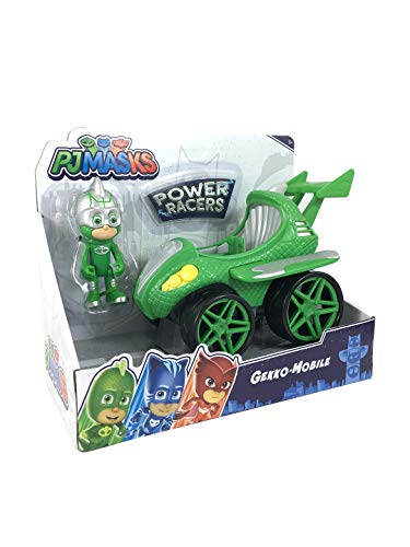 PJ Masks - Vehículo turbo Gekko Power Racers (Bandai 95388)