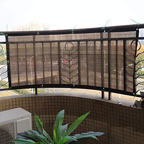 Plantas Artificiales Decorativas Valla de Seguridad para balcón Parasol Anti-Ultravioleta Net 180gsm Tasa de Sombra 90% Villa Sol Toldo Vallas Decorativas