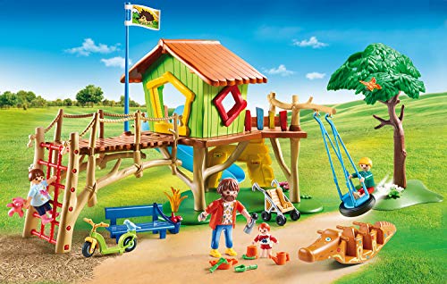 PLAYMOBIL City Life 70281 Parque Infantil Aventura, A partir de 4 años