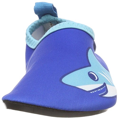 Playshoes Calcetines de Agua con protección UV Tiburón, Zapatos para Playa Unisex niños, Azul (Blau 7), 28/29 EU