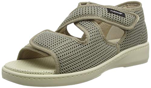 PodoWell ANDALOU Zapatillas para Unisex adulto, Beige, 38 EU