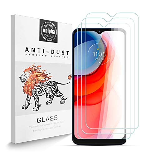 Protector de Pantalla para Motorola Moto G Play [3-Pack], Vidrio Templado de 9H Dureza, 2.5D Alta Definicion Alta Sensibilidad, Sin Burbujas Motorola Moto G Play Protector de Pantalla