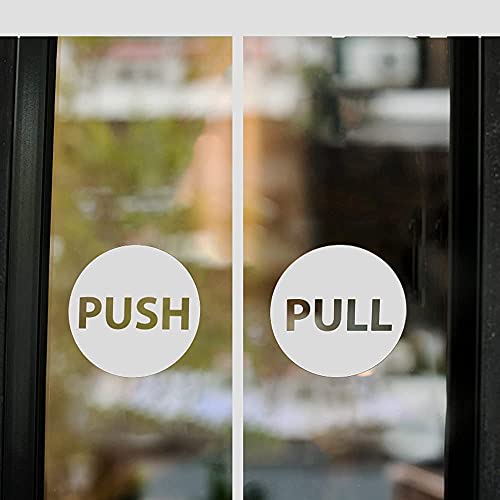 Pull Push Sticker Tire de Las firmas de la Puerta de Empuje Cafetería Tienda Salón Bar Restaurante