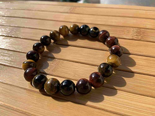 pulsera TIGER EYE FALCON EYE BULL EYE triple protección