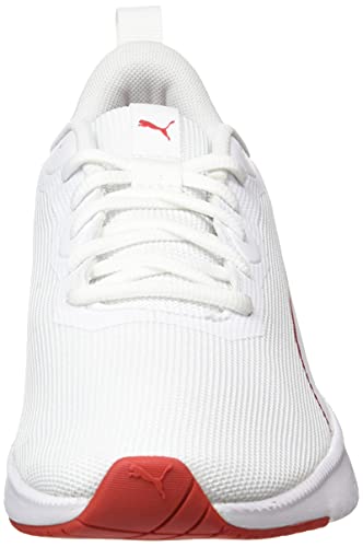 PUMA Flyer Flex, Zapatillas para correr, para Unisex adulto, Blanco (Puma White-Urban Red), 40.5 EU