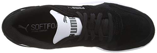 Puma Icra Trainer Sd - Zapatillas Unisex-Adulto, Negro (black-white), 37 EU, Par