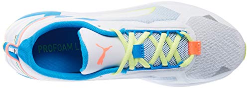 PUMA Minima, Zapatillas para Correr de Carretera Hombre, Blanco White/Nrgy Blue/Fizzy Yellow, 46 EU