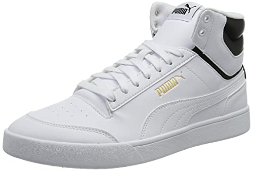 Puma Shuffle Mid, Zapatillas Deportivas Unisex Adulto, White W, 45 EU