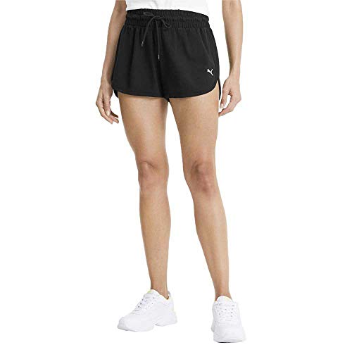 PUMA Summer 2` Shorts Pantalones Cortos, Mujer, Black, XL