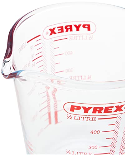 Pyrex P586 Jarra de medición, 500 ml