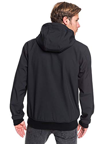 Quiksilver Brooks Bonded - Chaqueta Impermeable Reforzada Para Hombre Chaqueta Impermeable Reforzada, Hombre, black, XL