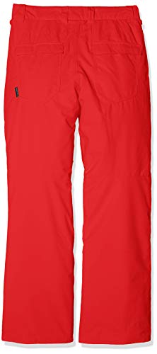 Quiksilver Estate Pantalones de Nieve, Niños, Rojo (Flame), 10/M