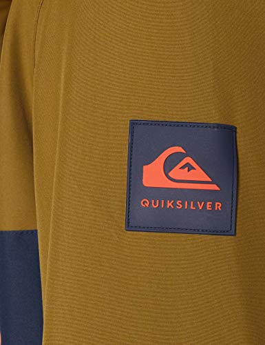 Quiksilver Steeze - Chaqueta Shell Para Nieve Para Hombre Chaqueta Shell Para Nieve, Hombre, military olive, M