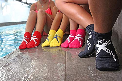 R-evenge Calcetines Deportivos Swimming Pool Junior Fucsia/Blanco EU 25-29