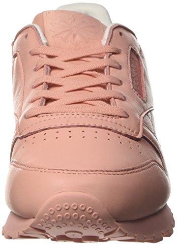 Reebok X Spirit Classic Leather Bd2771, Zapatillas Mujer, Rosa Patina Pink White, 37.5 EU